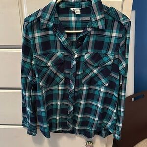 Forever 21 Plaid Flannel Shirt